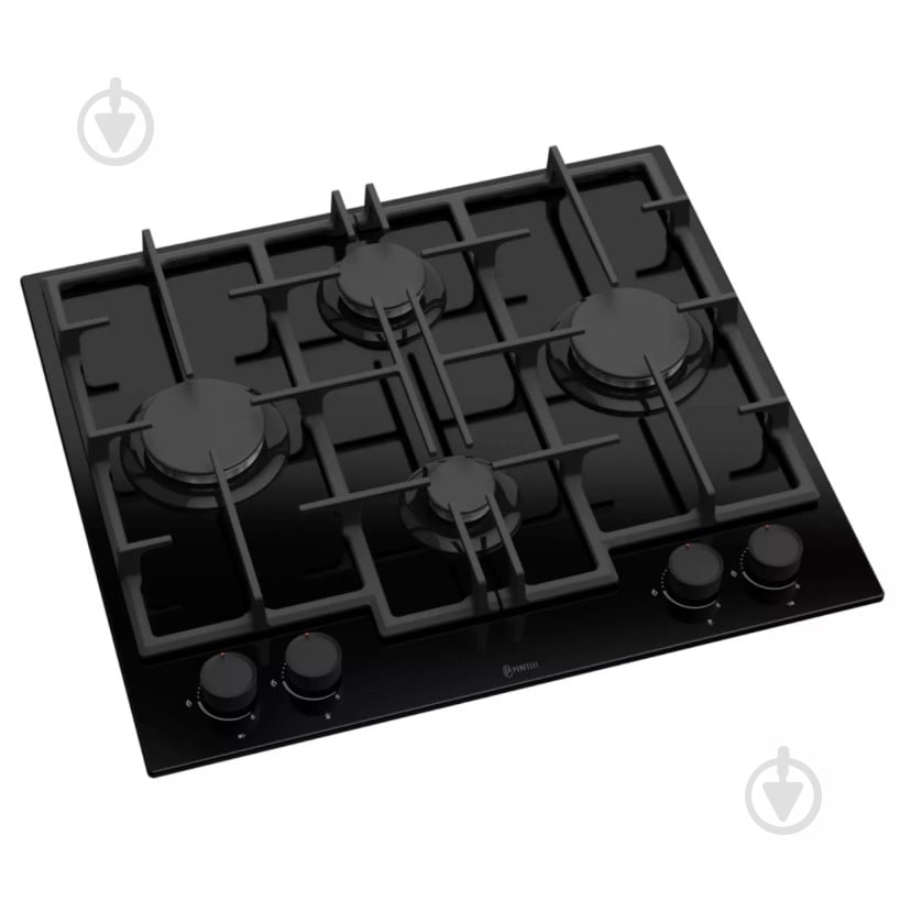 Варочная поверхность газовая Perfelli PERLA G60C NERO - фото 1