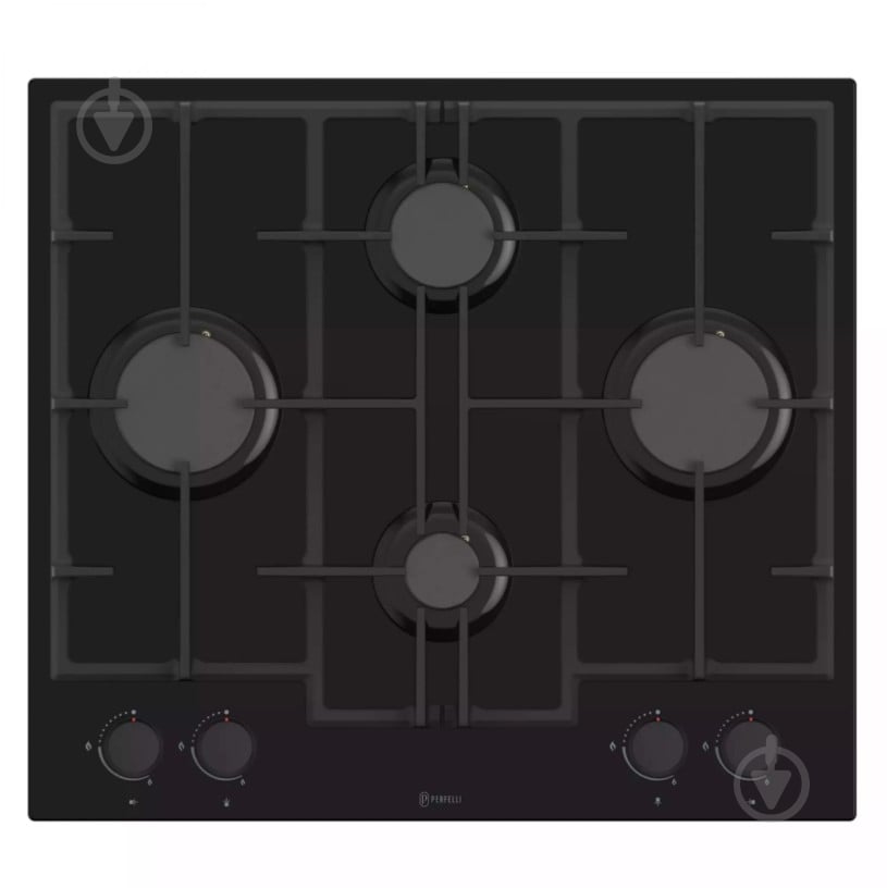 Варочная поверхность газовая Perfelli PERLA G60C NERO - фото 2