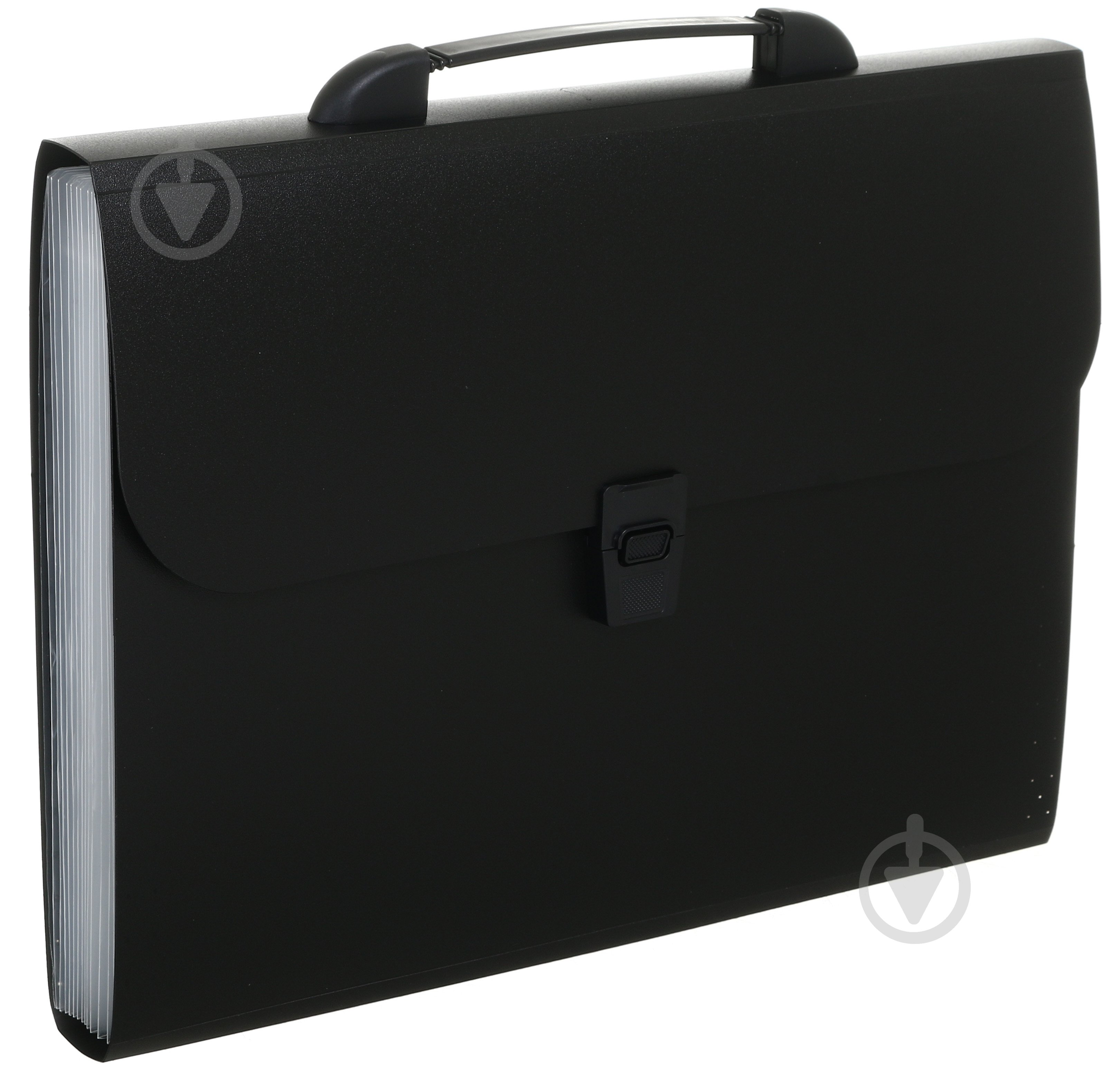 Папка-портфель на замке 26х33х3.5 см черный UP! (Underprice) - фото 2