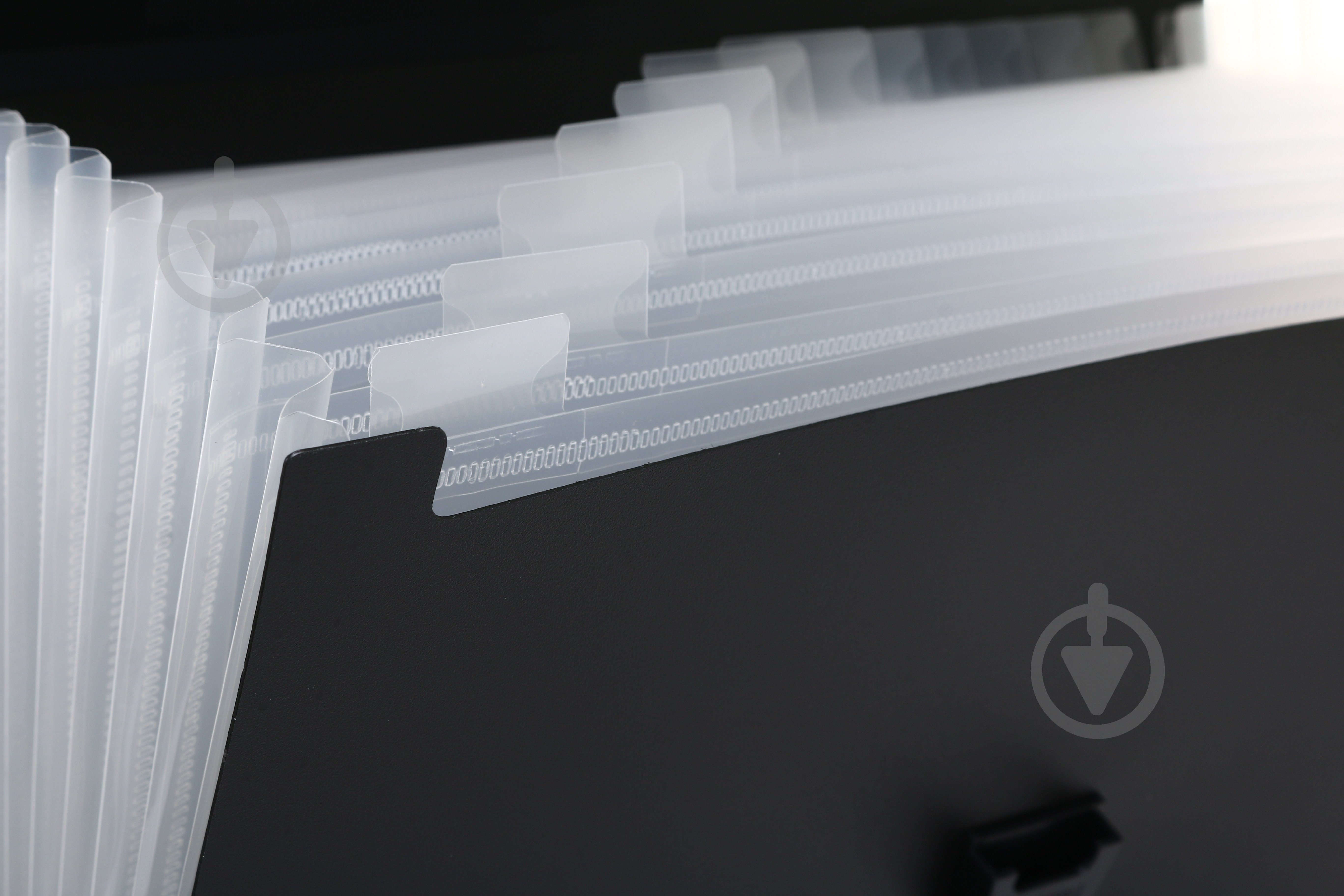 Папка-портфель на замке 26х33х3.5 см черный UP! (Underprice) - фото 4