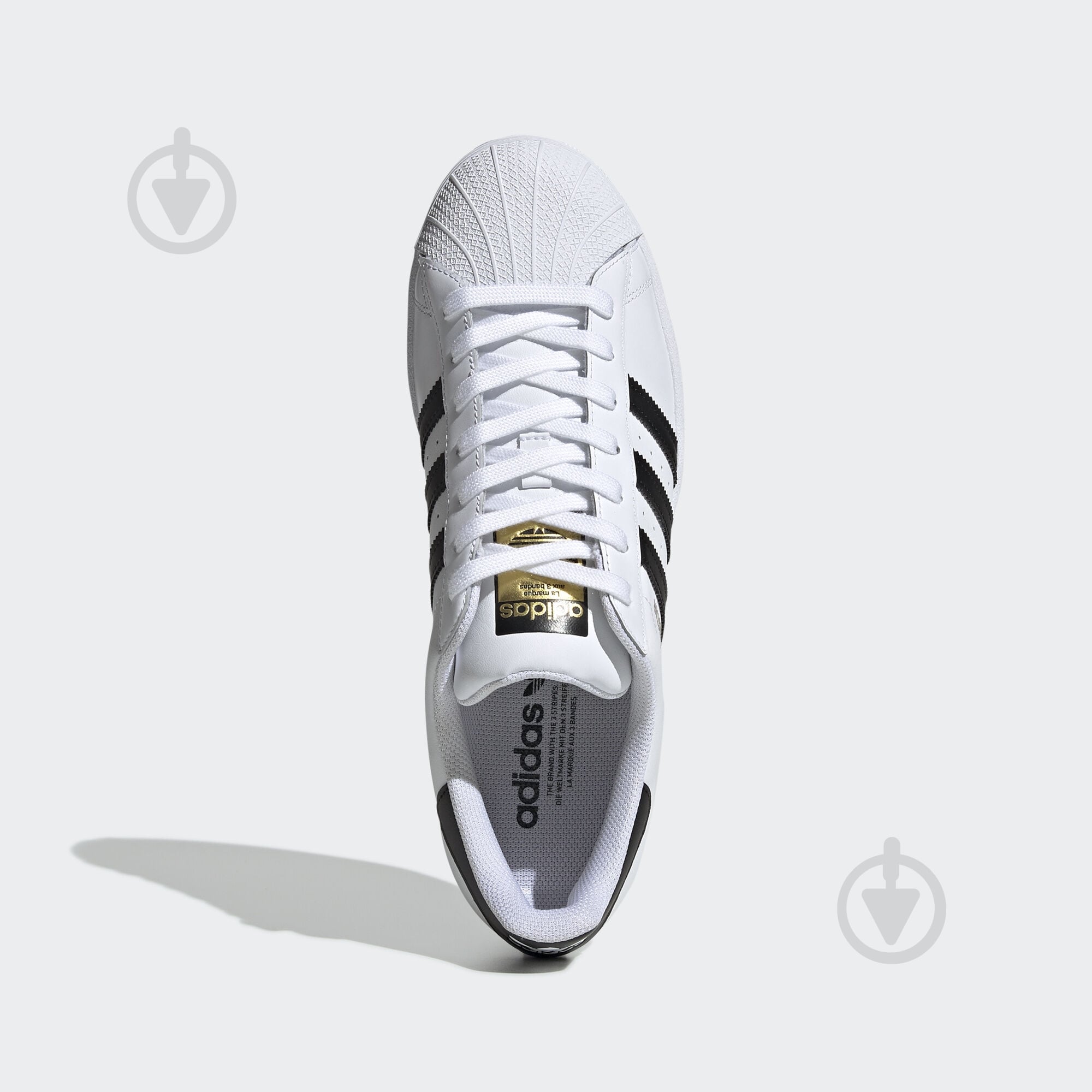 Кроссовки мужские демисезонные Adidas SUPERSTAR EG4958 р.47 1/3 белые - фото 2 Кроссовки мужские демисезонные Adidas SUPERSTAR EG4958 р.47 1/3 белые - фото 2