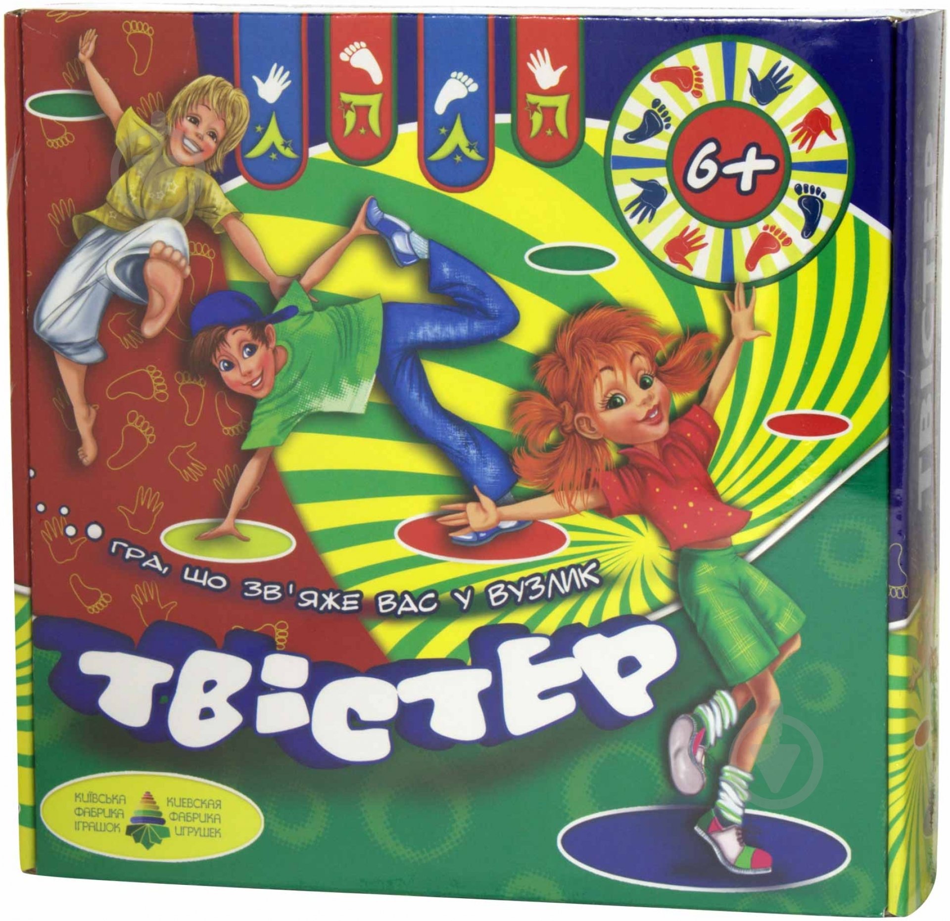 Игра настольная КФИ Твистер - фото 1