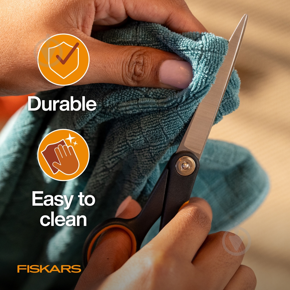 Ножиці Fiskars для стрижки тварин прямі - фото 11