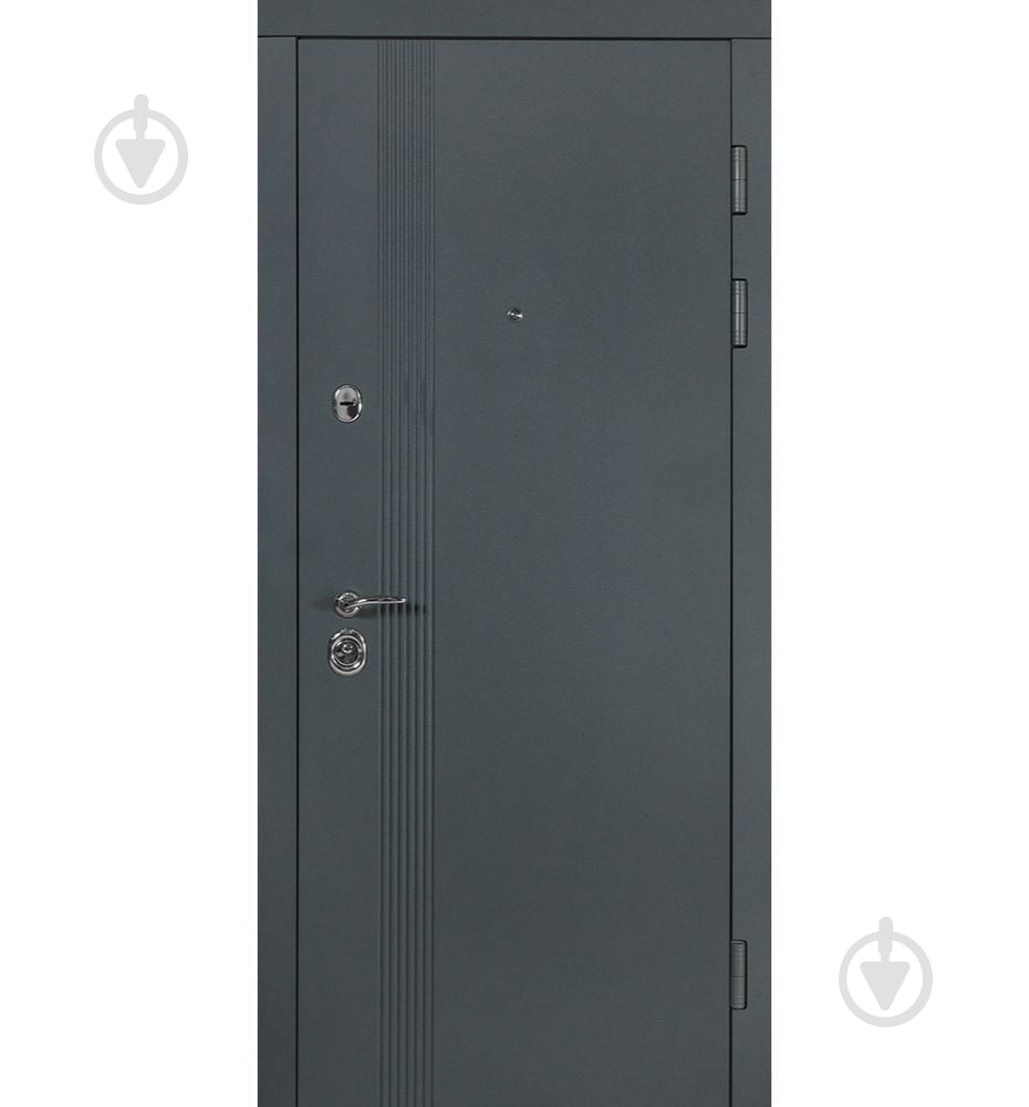 Двері вхідні Булат В-81 мод.172 антрацит 2050x950 мм праві - фото 2