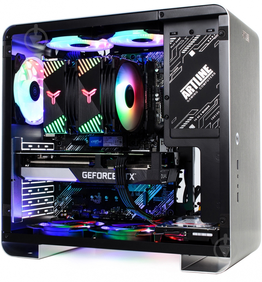 Компьютер персональный Artline Gaming X55 (X55v33) silver - фото 3 Компьютер персональный Artline Gaming X55 (X55v33) silver - фото 3