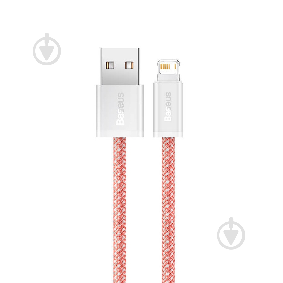 Кабель BASEUS Dynamic Series Fast Charging Data Cable USB to iP 2.4 A 2 м оранжевый (CALD000507) - фото 2