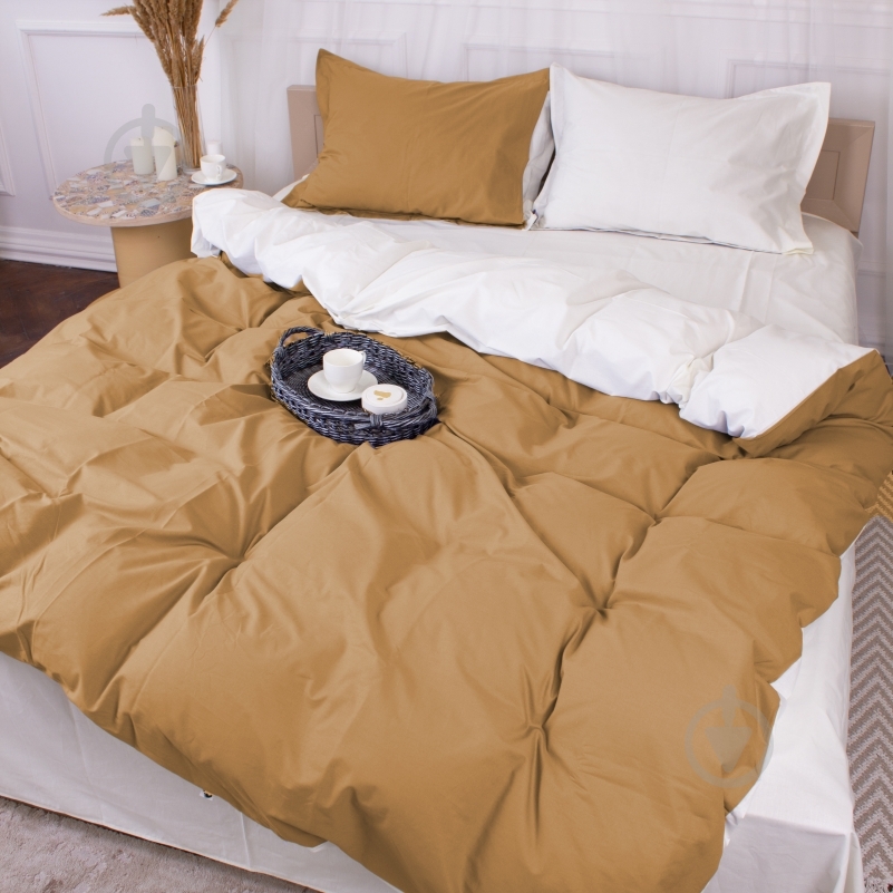 Наволочка поплин Poplin Line 002+015 Lorena 70x70 см белый/коричневый MirSon - фото 3 Наволочка поплин Poplin Line 002+015 Lorena 70x70 см белый/коричневый MirSon - фото 3