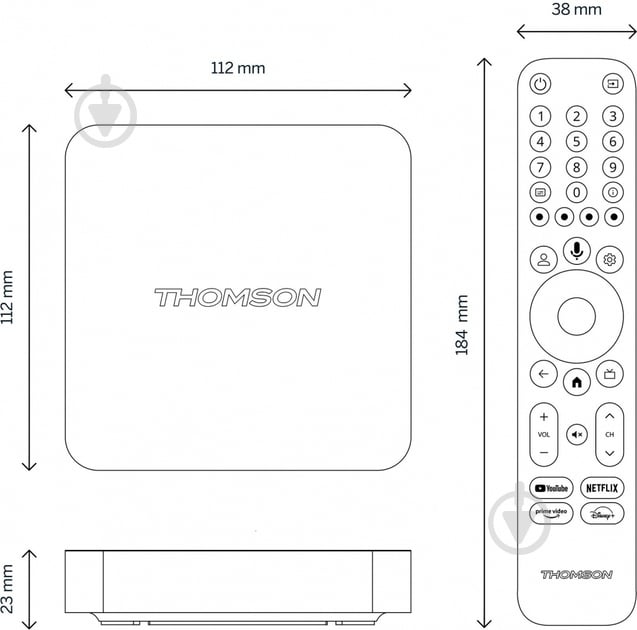 Медіаплеєр Thomson Streaming Box 4K UHD - фото 4
