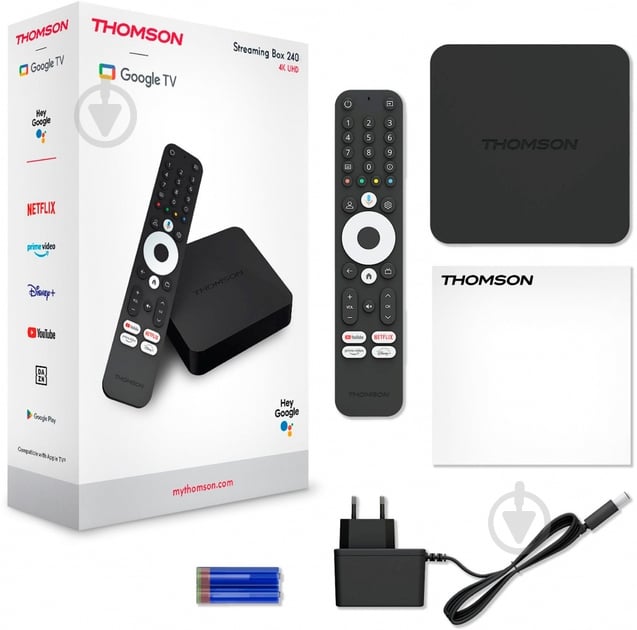 Медіаплеєр Thomson Streaming Box 4K UHD - фото 5