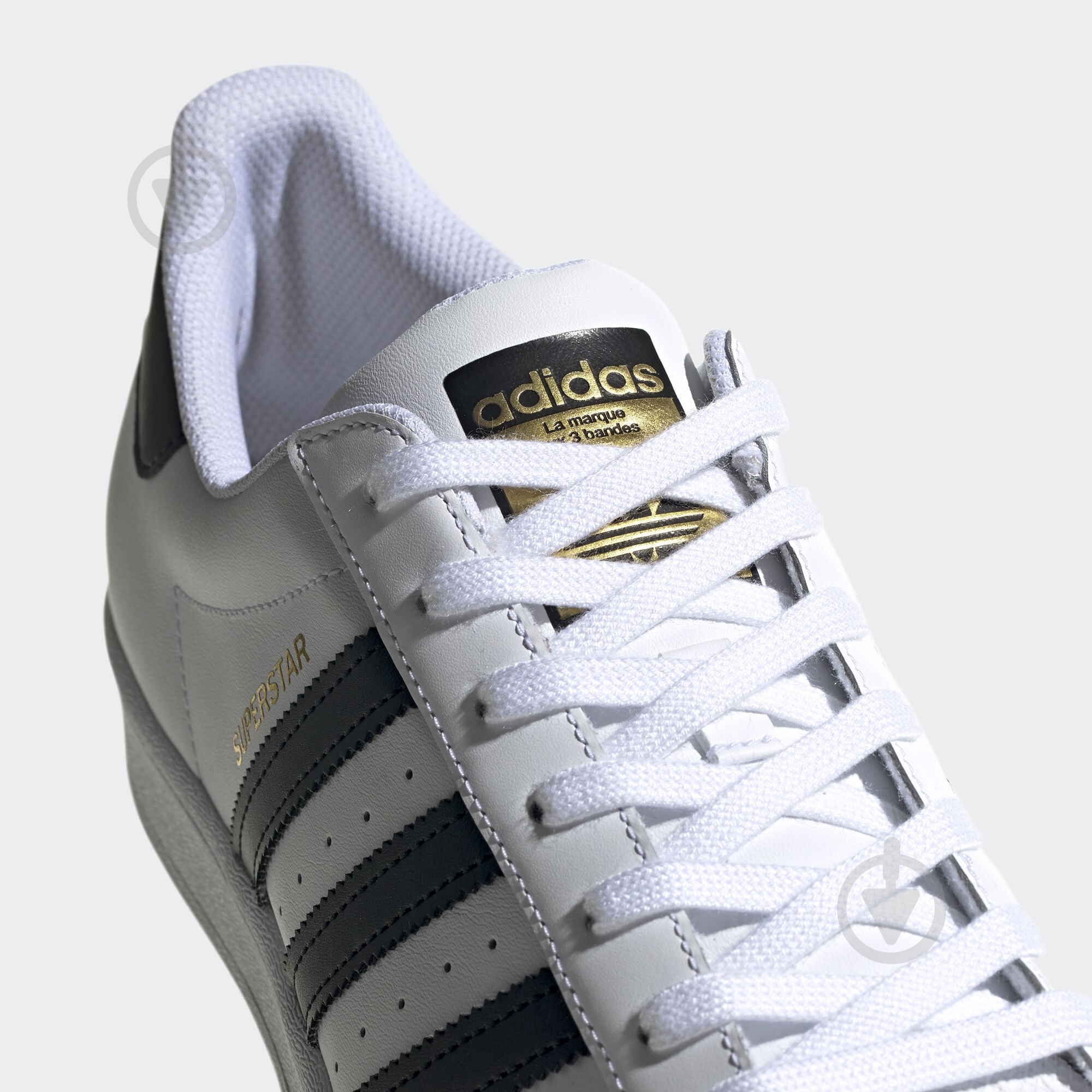 Кроссовки мужские демисезонные Adidas SUPERSTAR EG4958 р.39 1/3 белые - фото 8