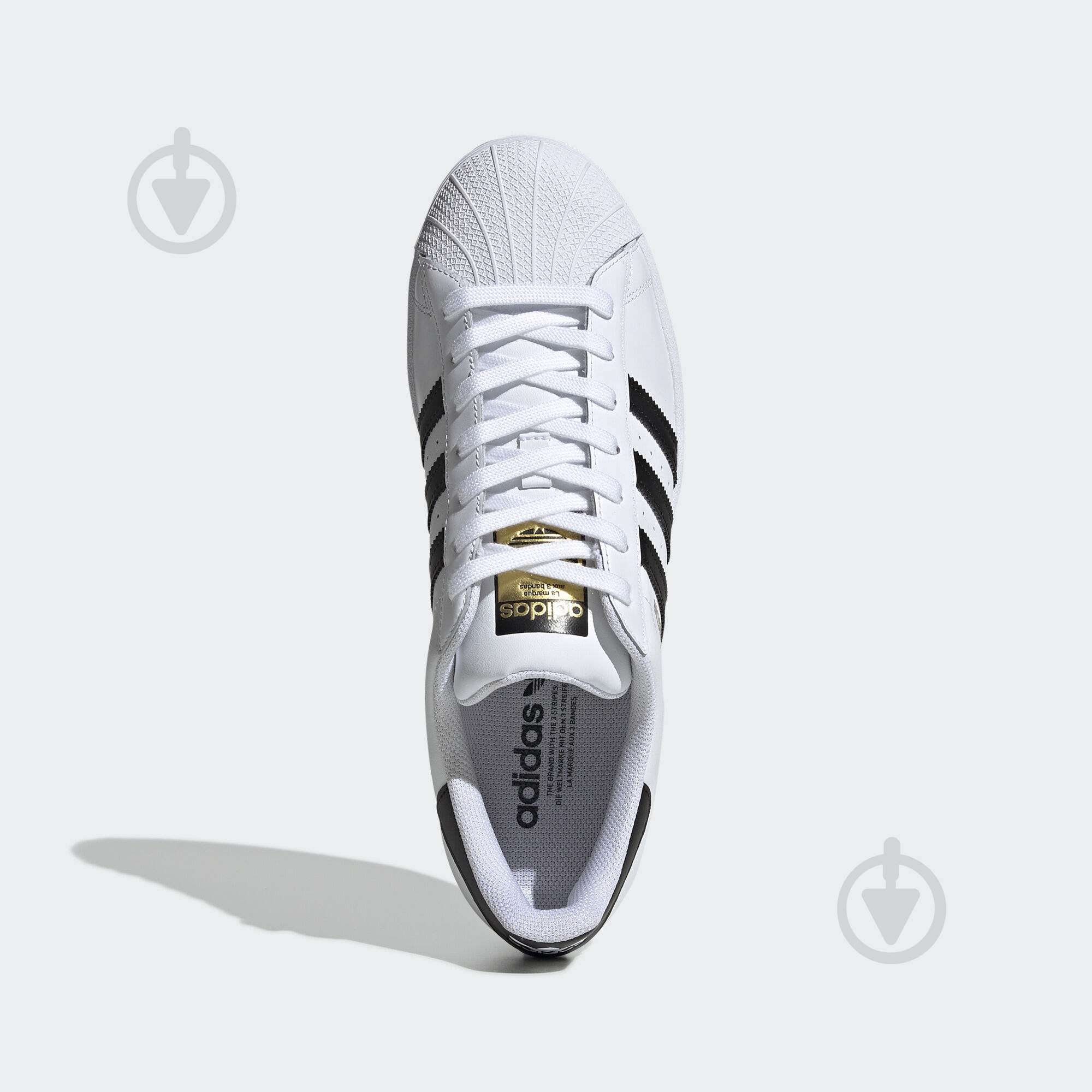 Кросівки чоловічі демісезонні Adidas SUPERSTAR EG4958 р.40 2/3 білі - фото 2 Кросівки чоловічі демісезонні Adidas SUPERSTAR EG4958 р.40 2/3 білі - фото 2