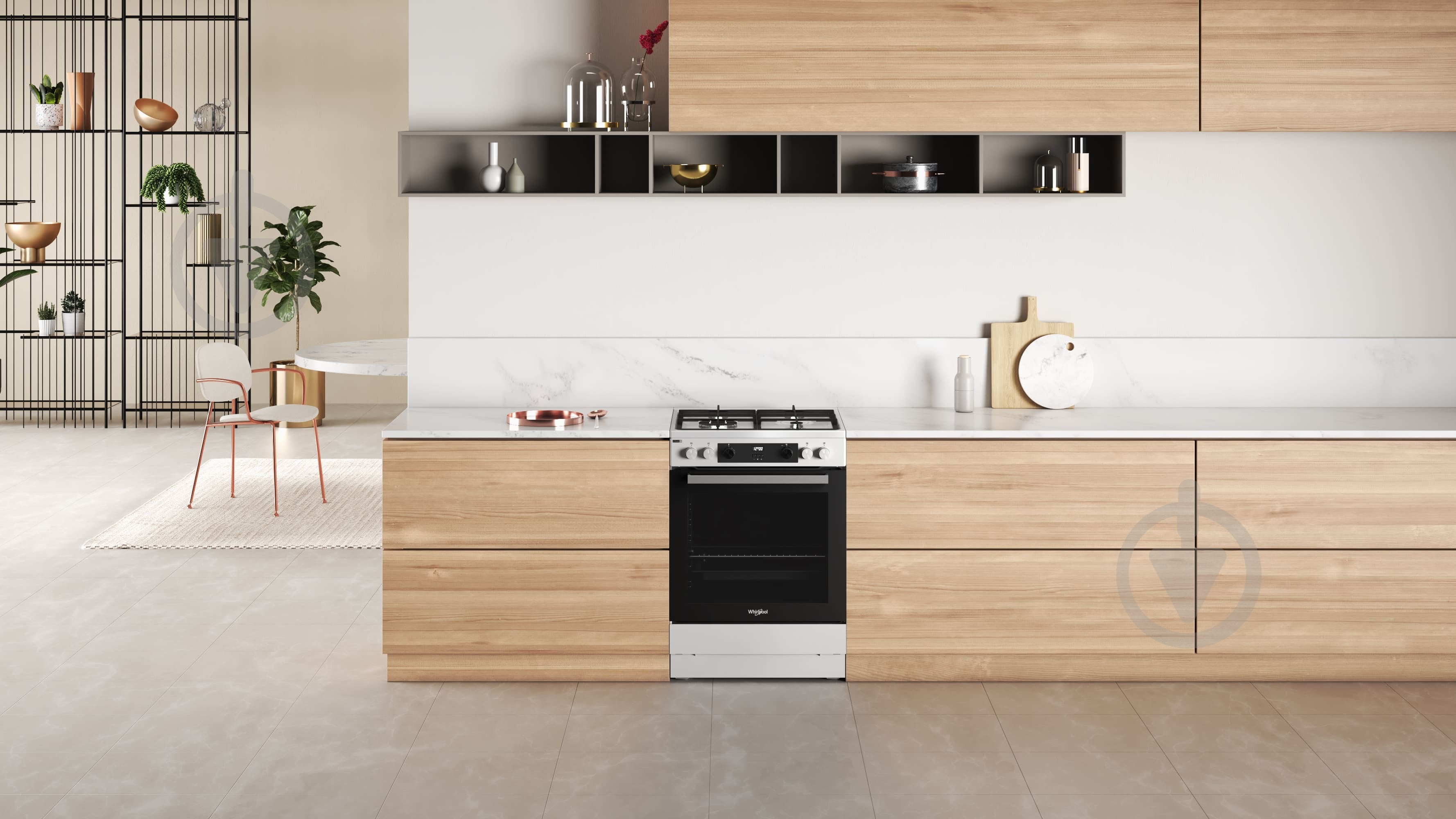 Плита комбинированная Whirlpool WS68G8CHW/E - фото 8