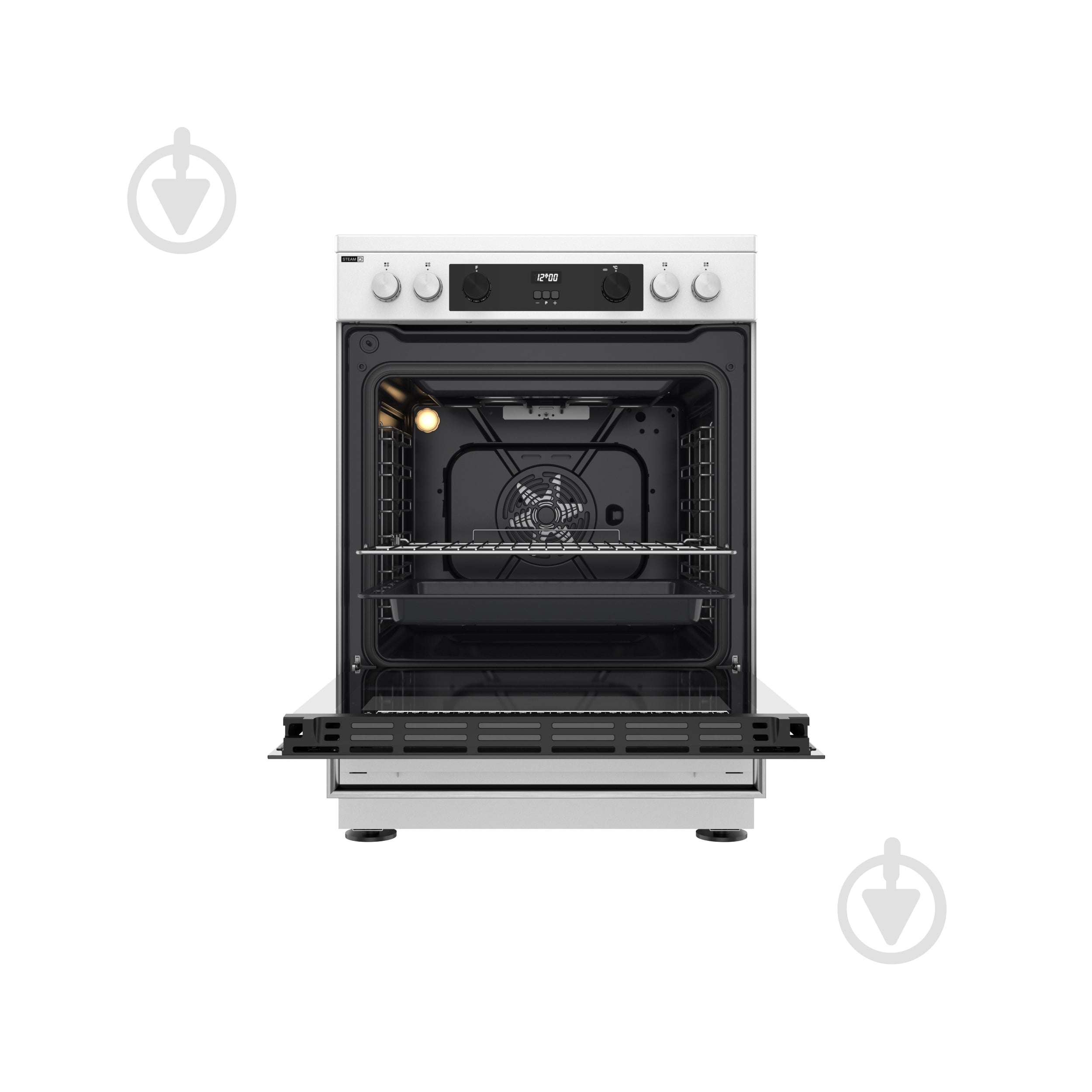 Плита комбинированная Whirlpool WS68G8CHW/E - фото 4