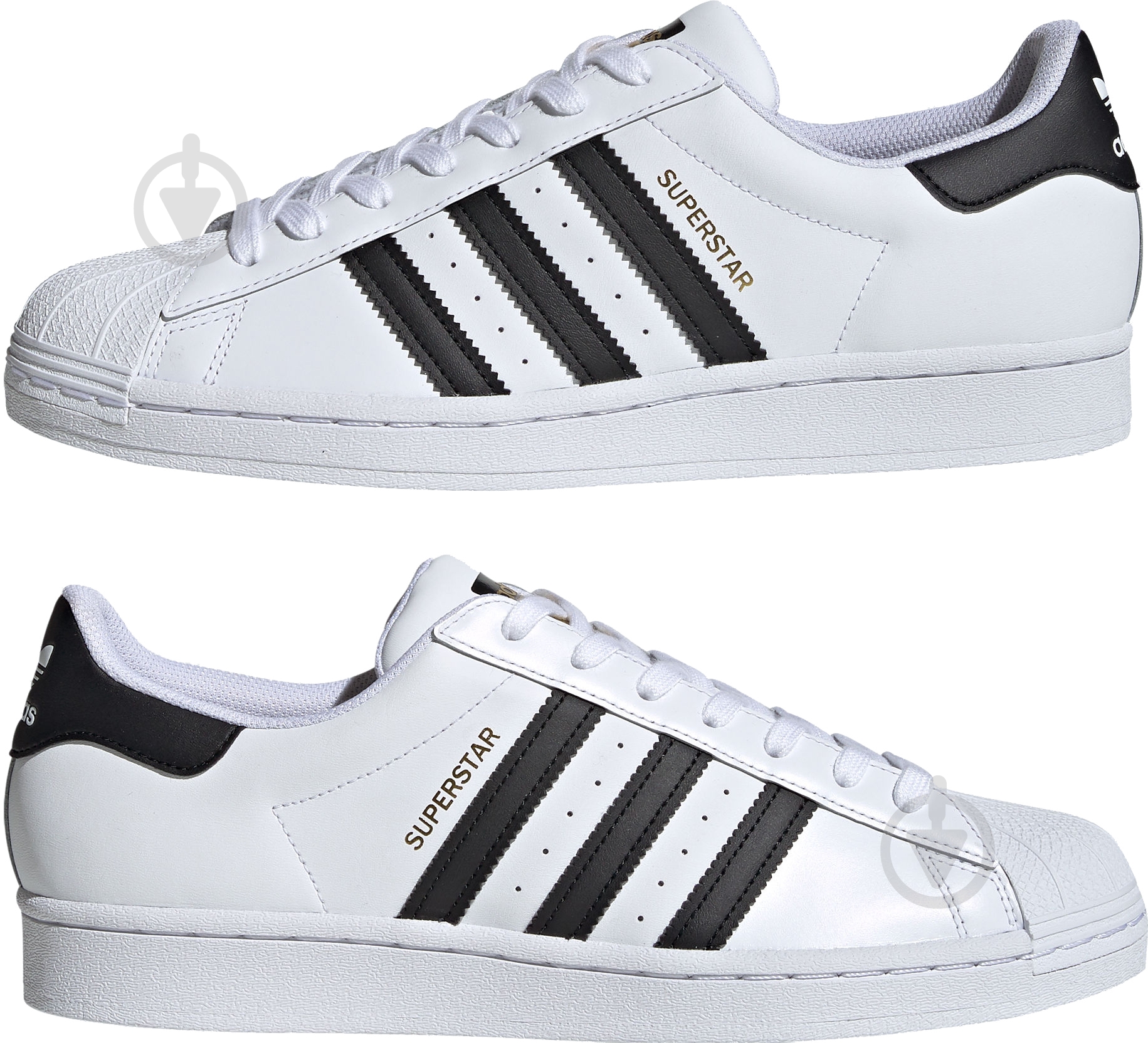Кросівки чоловічі демісезонні Adidas SUPERSTAR EG4958 р.42 білі - фото 6 Кросівки чоловічі демісезонні Adidas SUPERSTAR EG4958 р.42 білі - фото 6