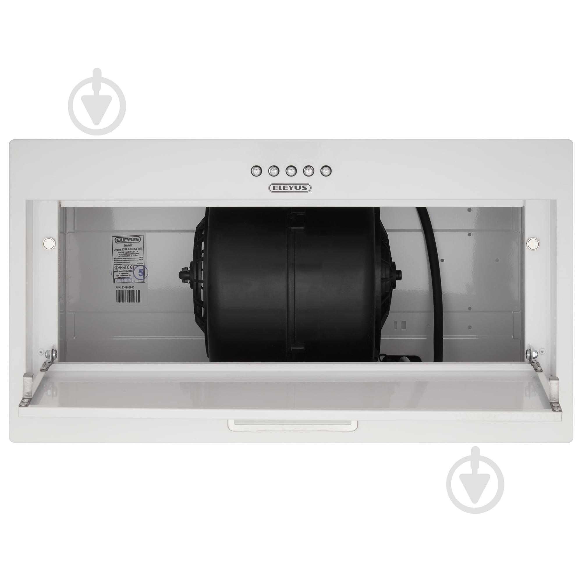 Вытяжка Eleyus URBAN 1200 LED 52 WH - фото 8