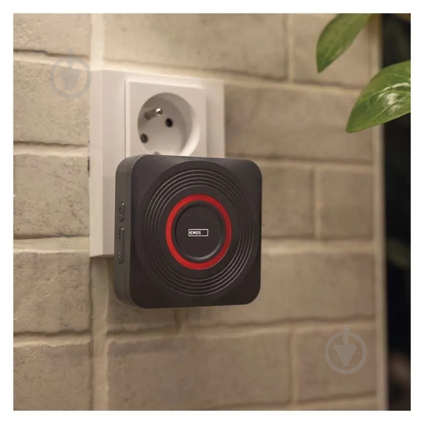 Дзвінок дверний Emos розумний бездротовий Wi-Fi світло-сірий P5735SS - фото 5