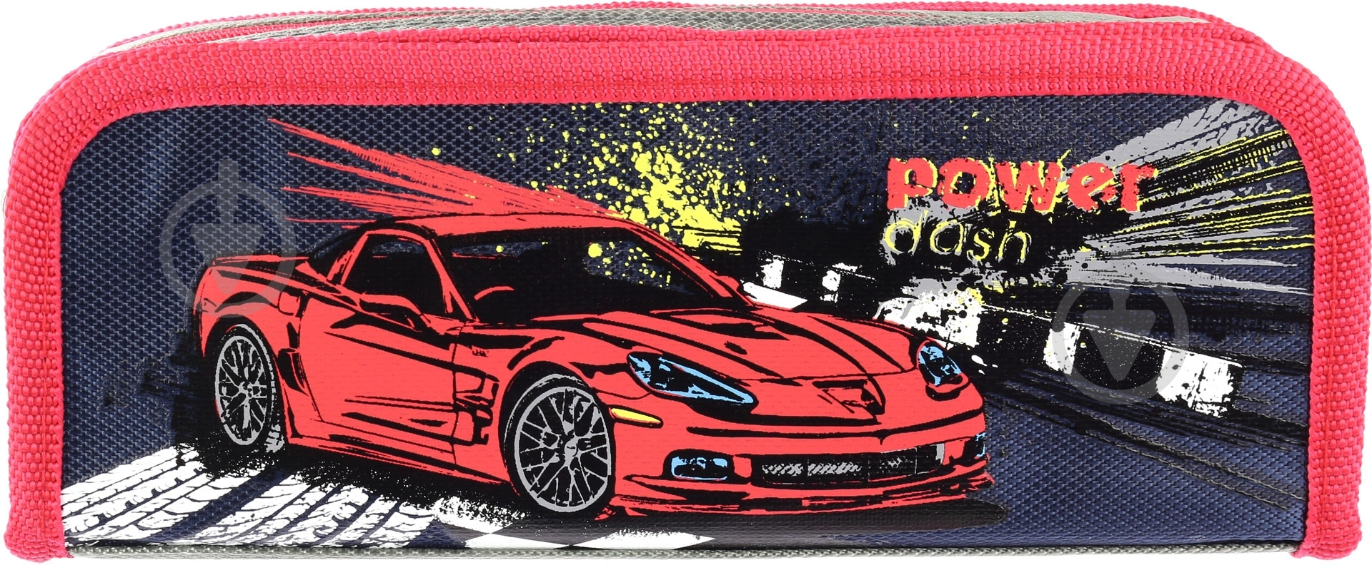 Пенал школьный Power Dash Olli красный - фото 2