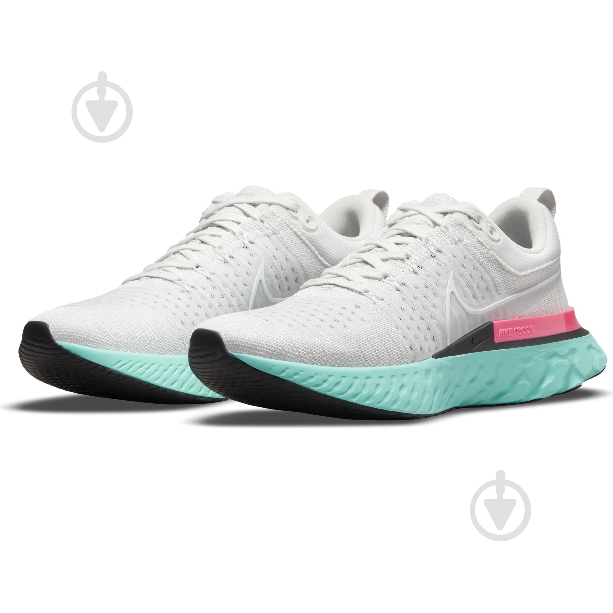 Кросівки чоловічі Nike ReactINFINITY Run Flyknit 2 CT2357-005 р.43 сіро-бірюзові - фото 1