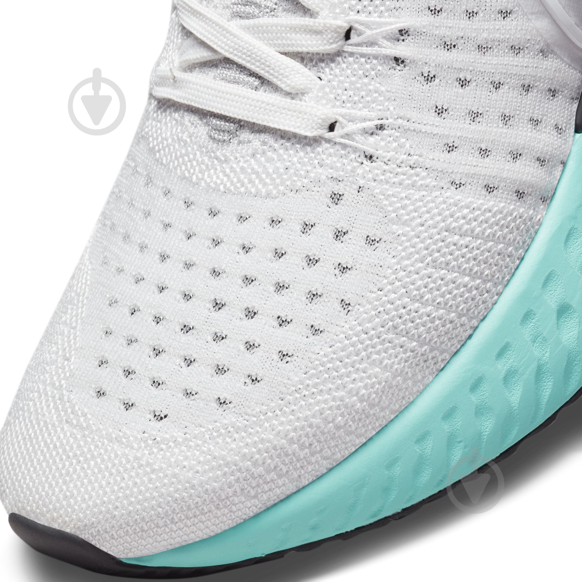 Кросівки чоловічі Nike ReactINFINITY Run Flyknit 2 CT2357-005 р.43 сіро-бірюзові - фото 10