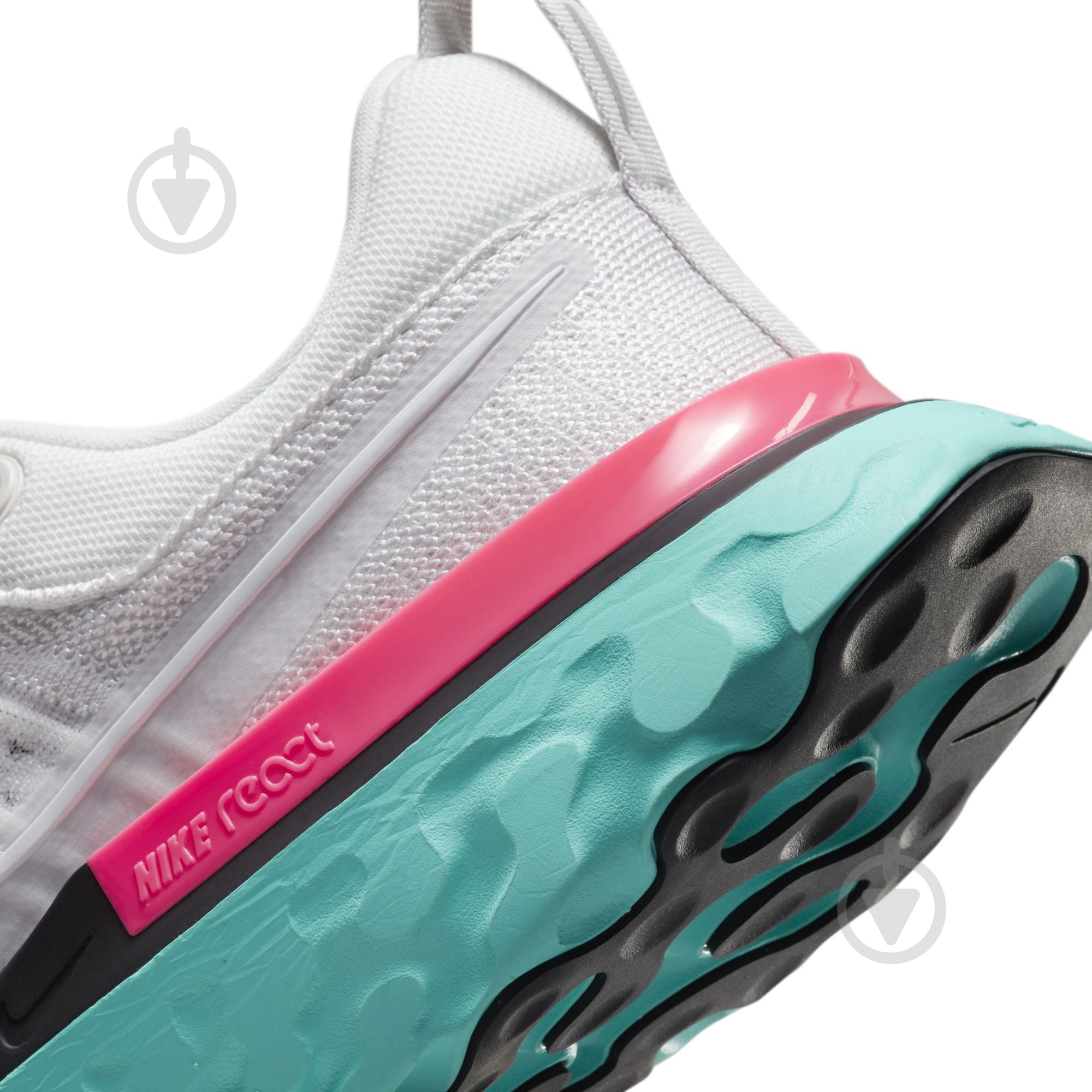 Кросівки чоловічі Nike ReactINFINITY Run Flyknit 2 CT2357-005 р.43 сіро-бірюзові - фото 11
