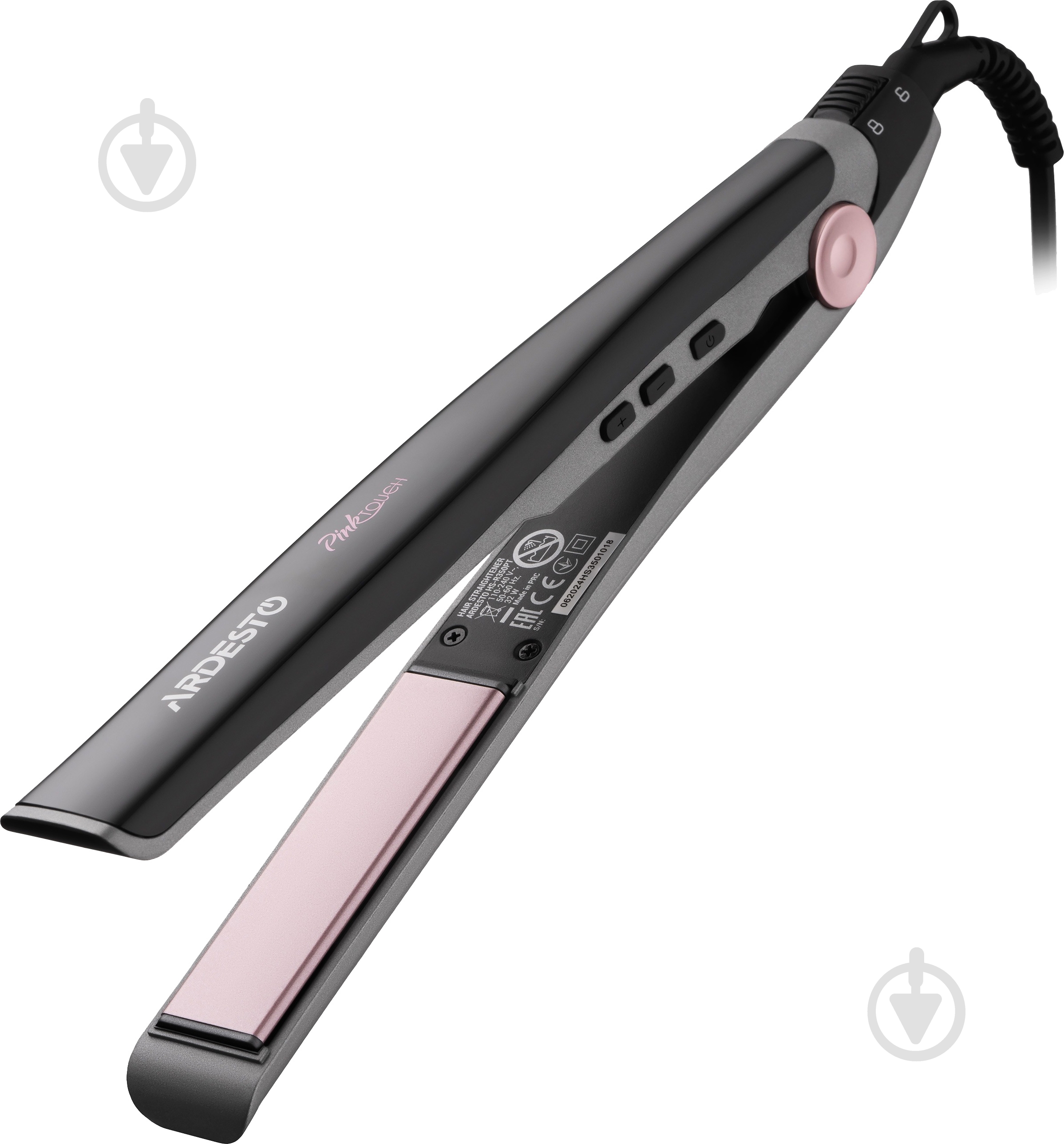 Плойка-выпрямитель Ardesto Pink Touch HS-R350PT - фото 1