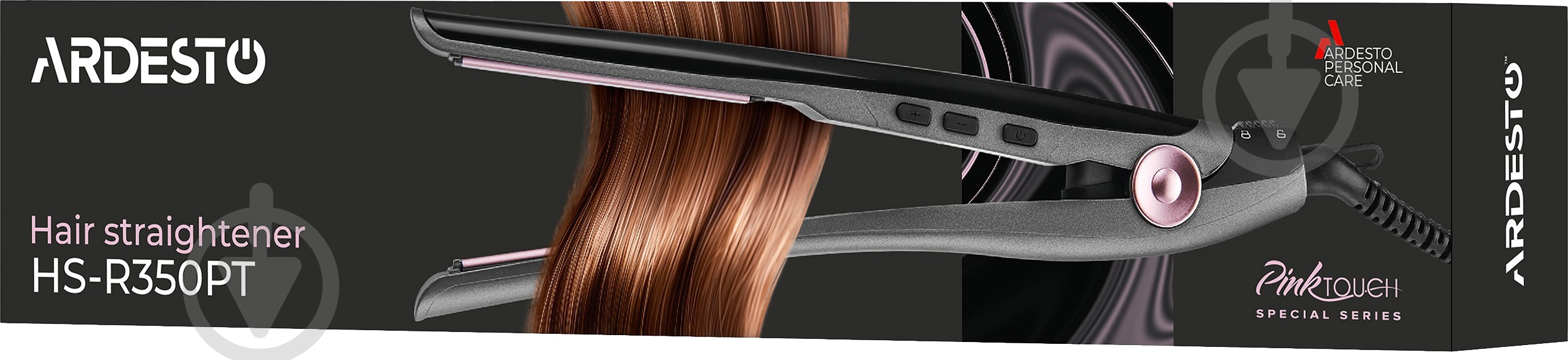 Плойка-выпрямитель Ardesto Pink Touch HS-R350PT - фото 8