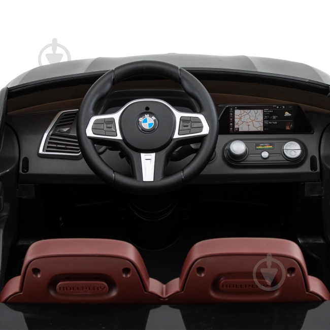Электромобиль Rollplay двухместный BMW X5M – черный - фото 7