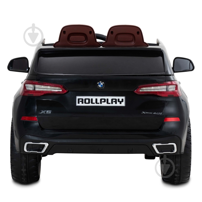 Электромобиль Rollplay двухместный BMW X5M – черный - фото 8