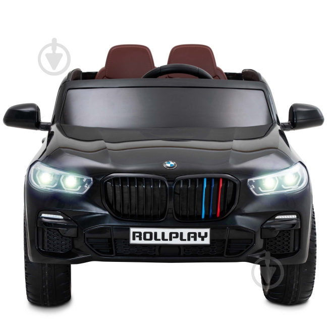 Электромобиль Rollplay двухместный BMW X5M – черный - фото 2