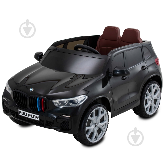 Электромобиль Rollplay двухместный BMW X5M – черный - фото 4