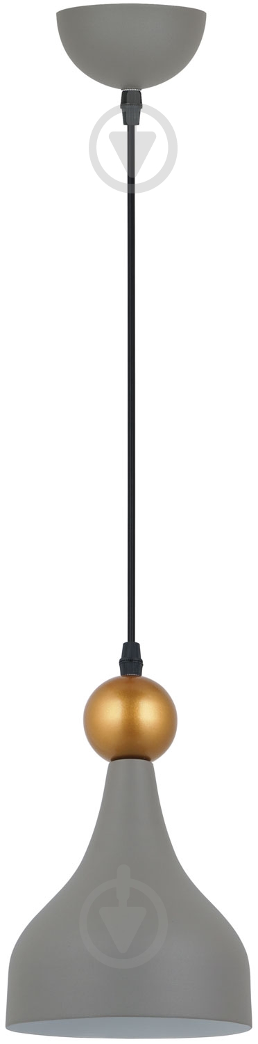 Подвес Laguna Lighting 1x60 Вт E27 серый 95743-01 - фото 1