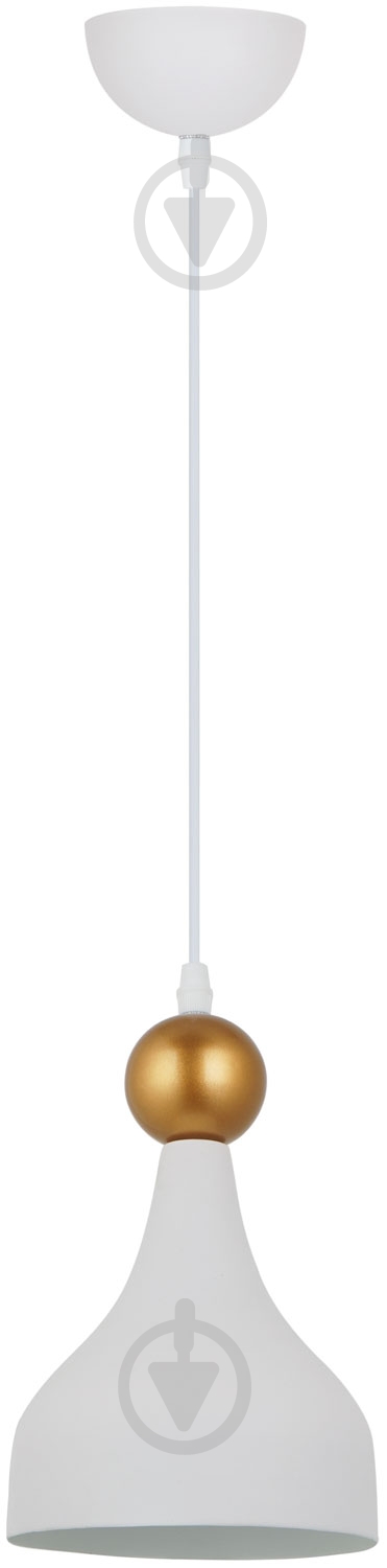Подвес Laguna Lighting 1x60 Вт E27 белый 95773-01 - фото 1