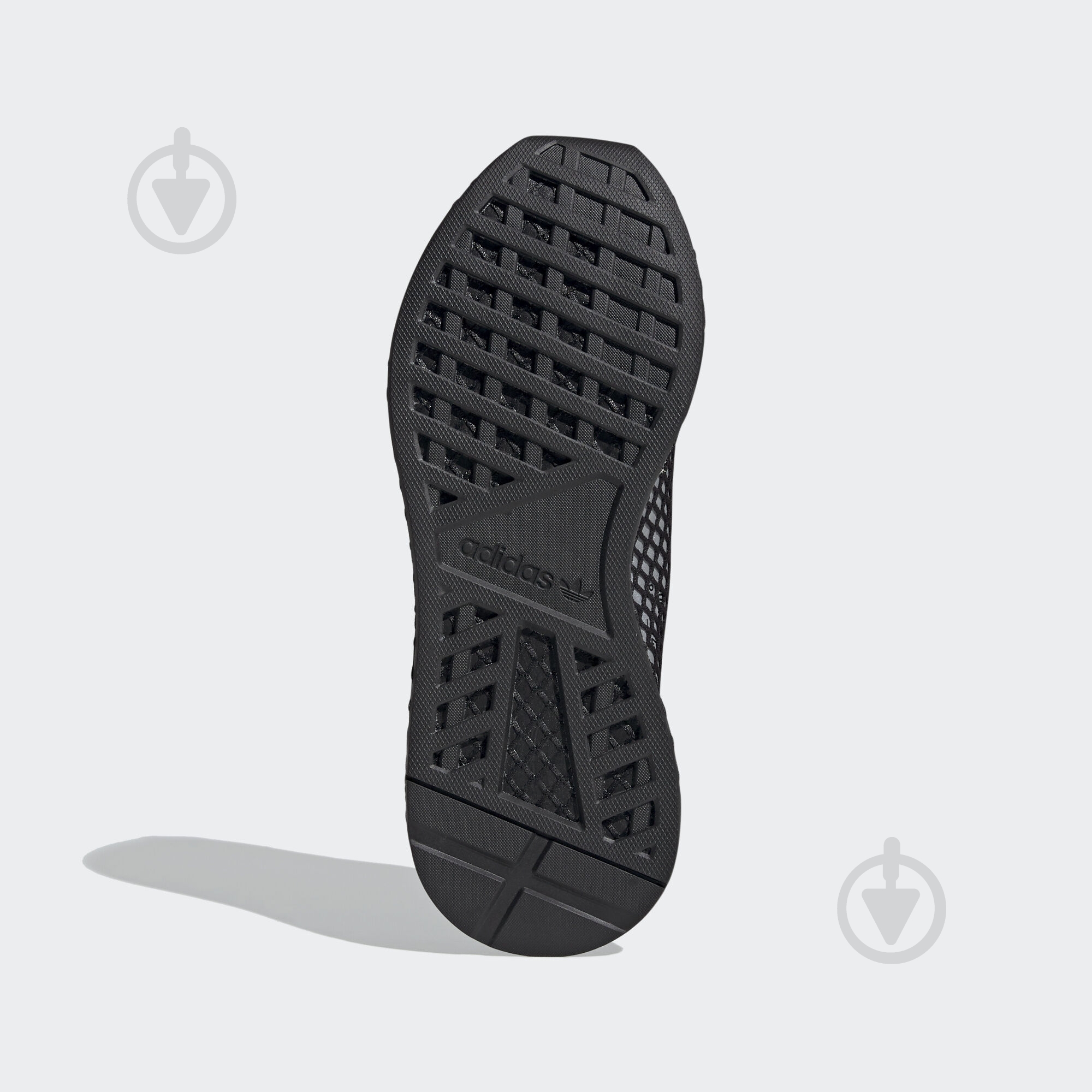 Кроссовки мужские демисезонные Adidas DEERUPT RUNNER EG5355 р.44 2/3 черные - фото 3