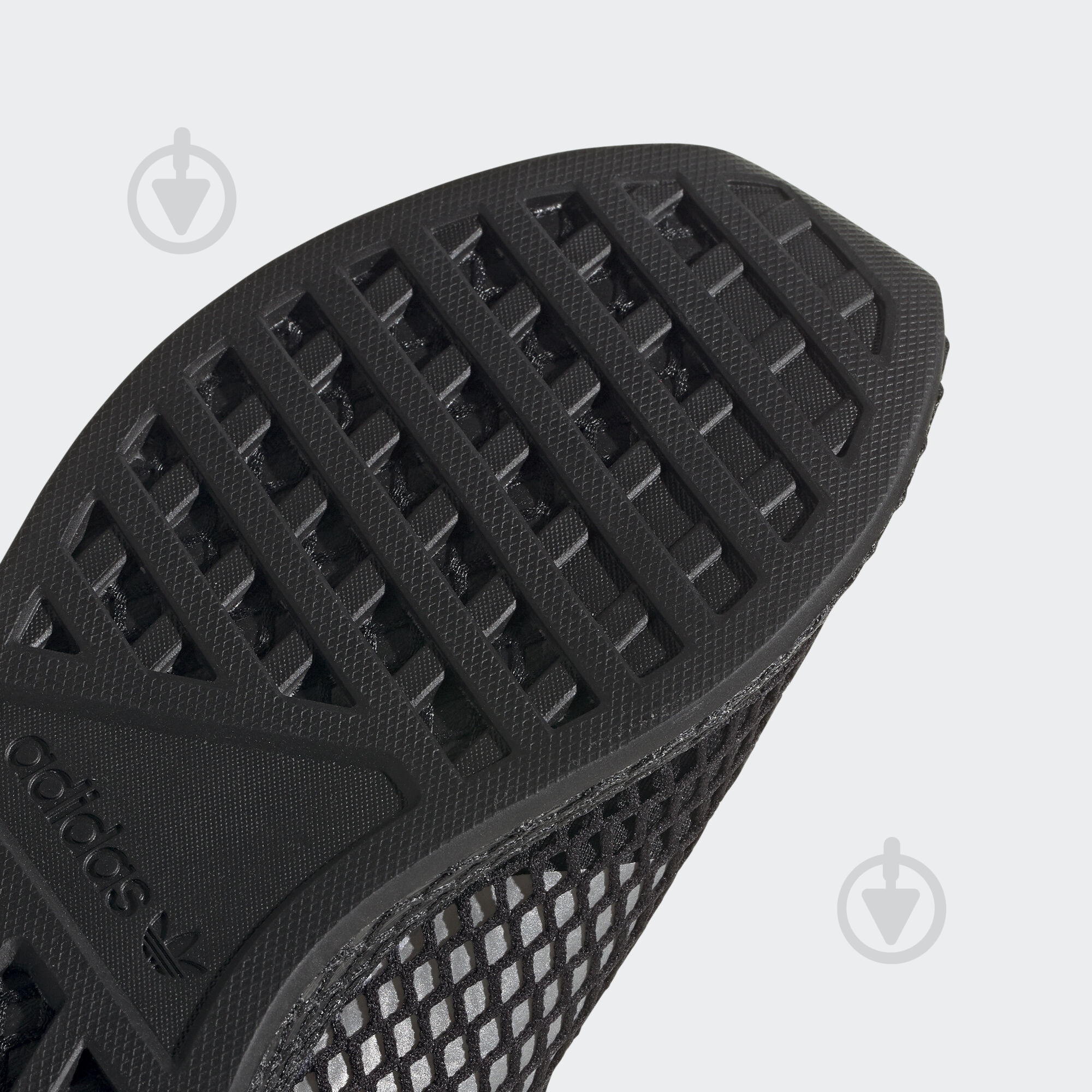 Кроссовки мужские демисезонные Adidas DEERUPT RUNNER EG5355 р.44 2/3 черные - фото 8