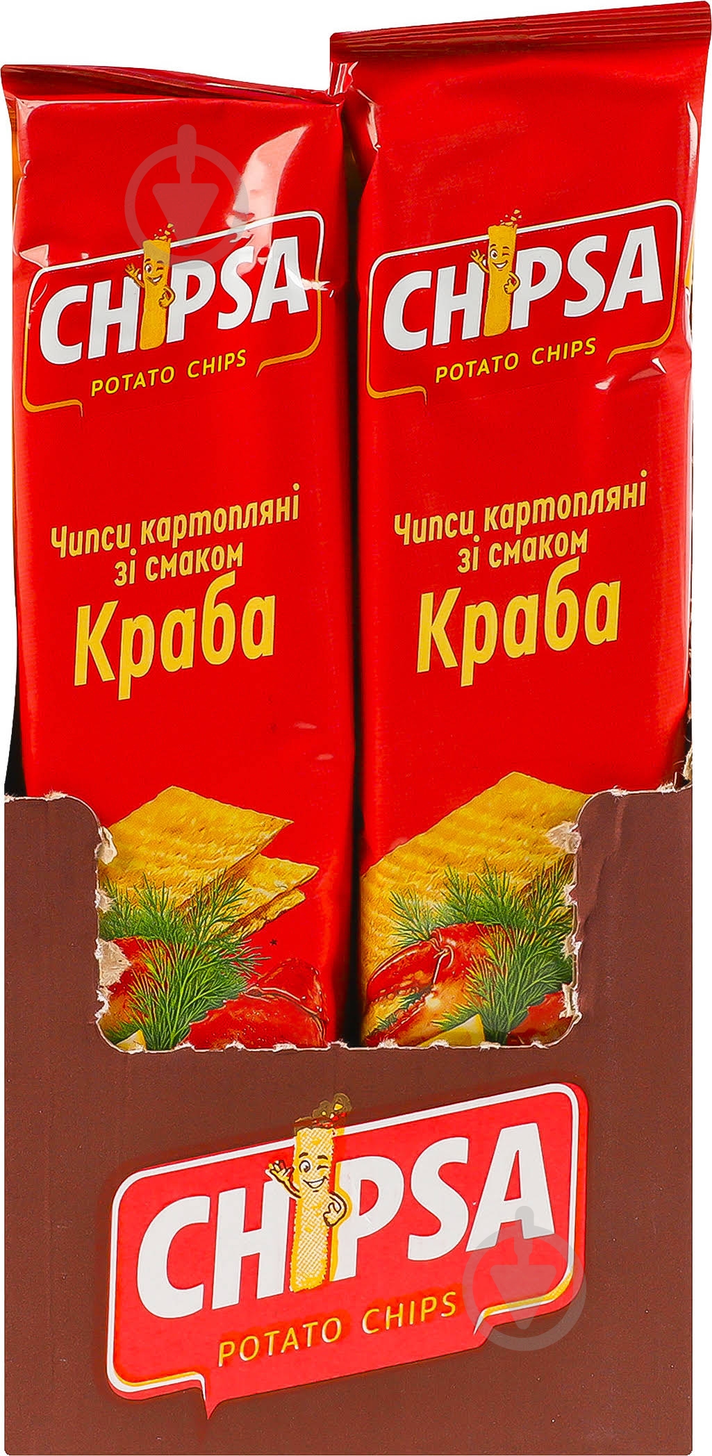 Чипсы Chipsa картофельные со вкусом краба 55г - фото 3