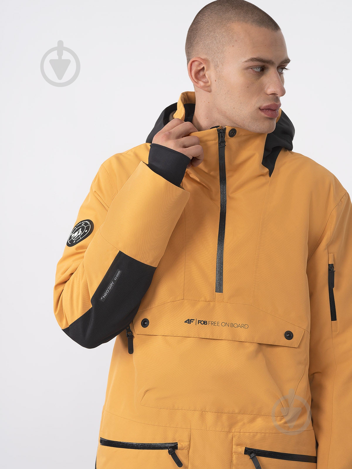 Анорак 4F TECHNICAL JACKET M290 4FAW23TTJAM290-70S р.S помаранчевий - фото 2