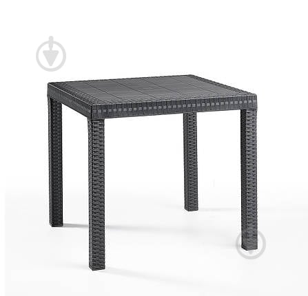 Стол Bica Dallas 80x80 см графит - фото 1