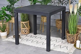 Стол Bica Dallas 80x80 см графит - фото 5