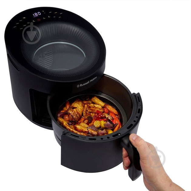 Мультипечь Russell Hobbs Satisfry Panoramic Black 27420-56 - фото 7 Мультипечь Russell Hobbs Satisfry Panoramic Black 27420-56 - фото 7