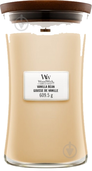 Свеча ароматическая Woodwick Large Vanilla Bean 609г - фото 3