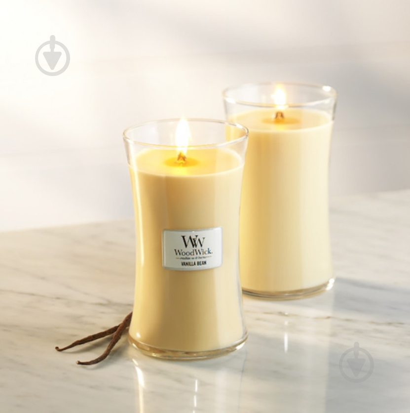 Свеча ароматическая Woodwick Large Vanilla Bean 609г - фото 2