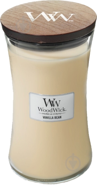 Свеча ароматическая Woodwick Large Vanilla Bean 609г - фото 4