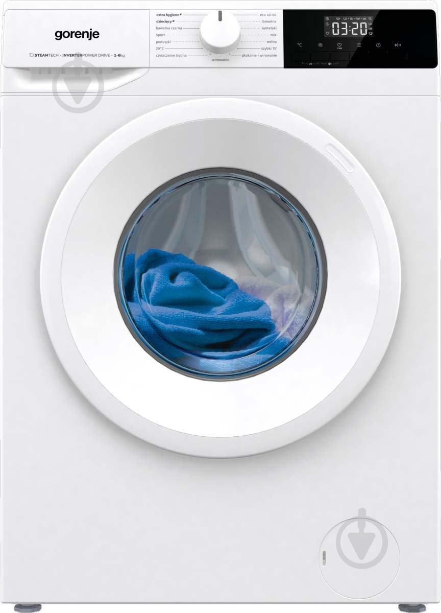 Стиральная машина Gorenje WNHPI60SCS - фото 2 Стиральная машина Gorenje WNHPI60SCS - фото 2