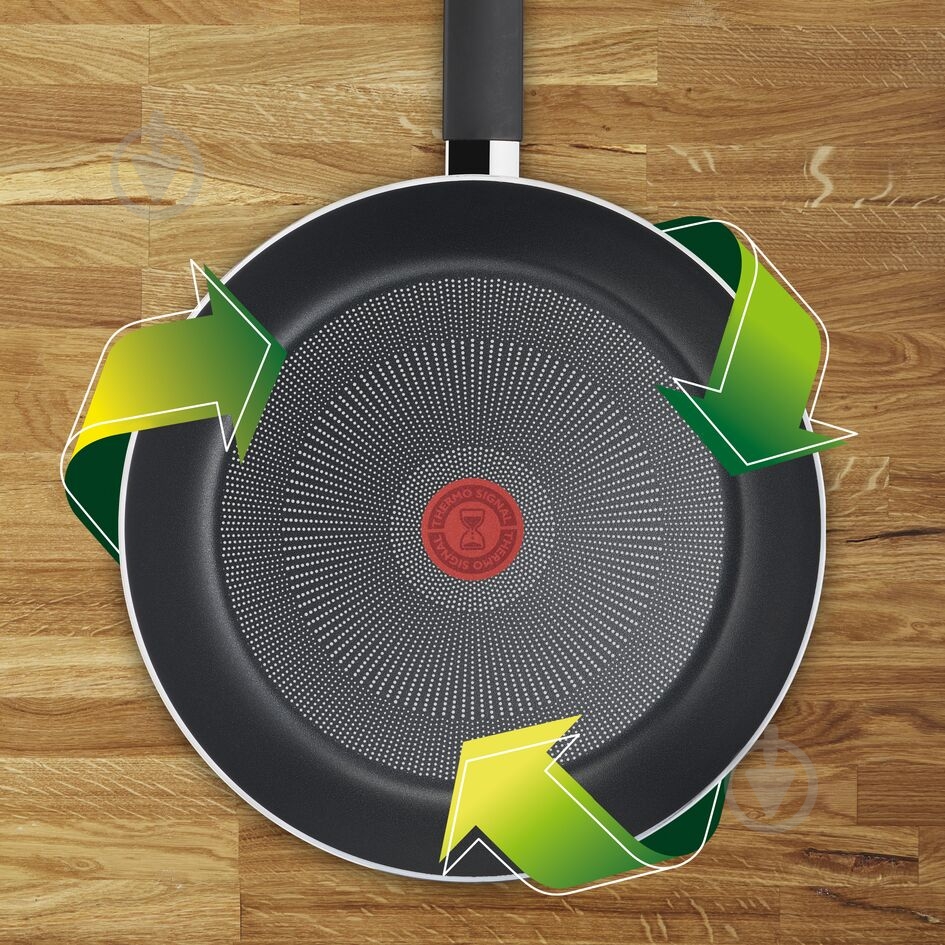 Сковорода wok Tefal Perfect Touch 28 см G3021932 - фото 5