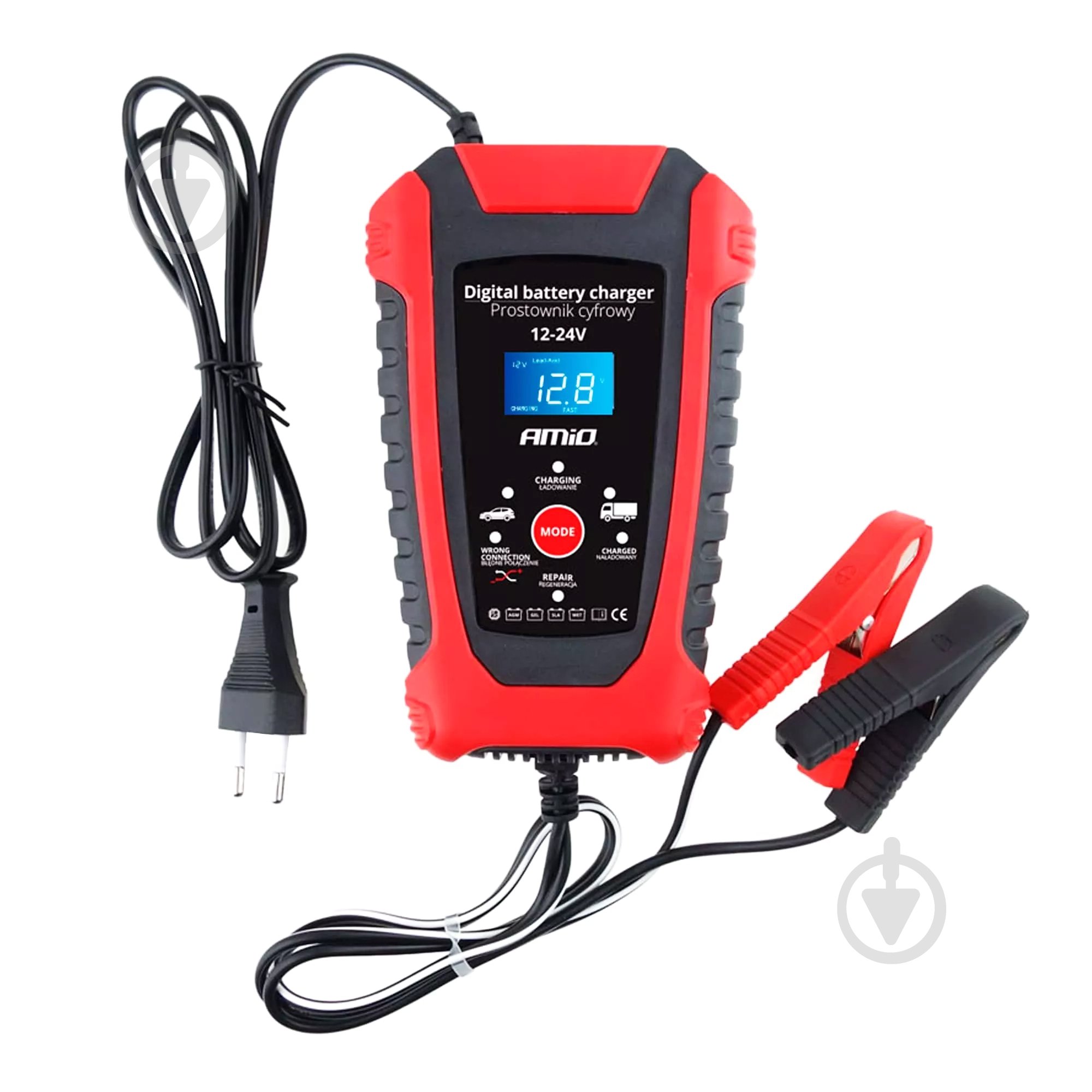 Зарядний пристрій AMiO DBC-03 12V/24V 6 А 16080 А/ч (2379) - фото 1