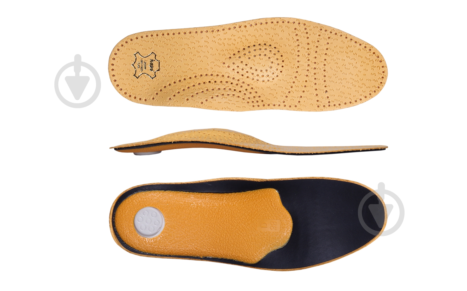 Стельки для стоп Relax Black Kaps р.36 коричневый - фото 4