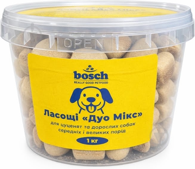 Лакомство для собак Bosch! Дуо Микс 3 вида 1 кг - фото 1