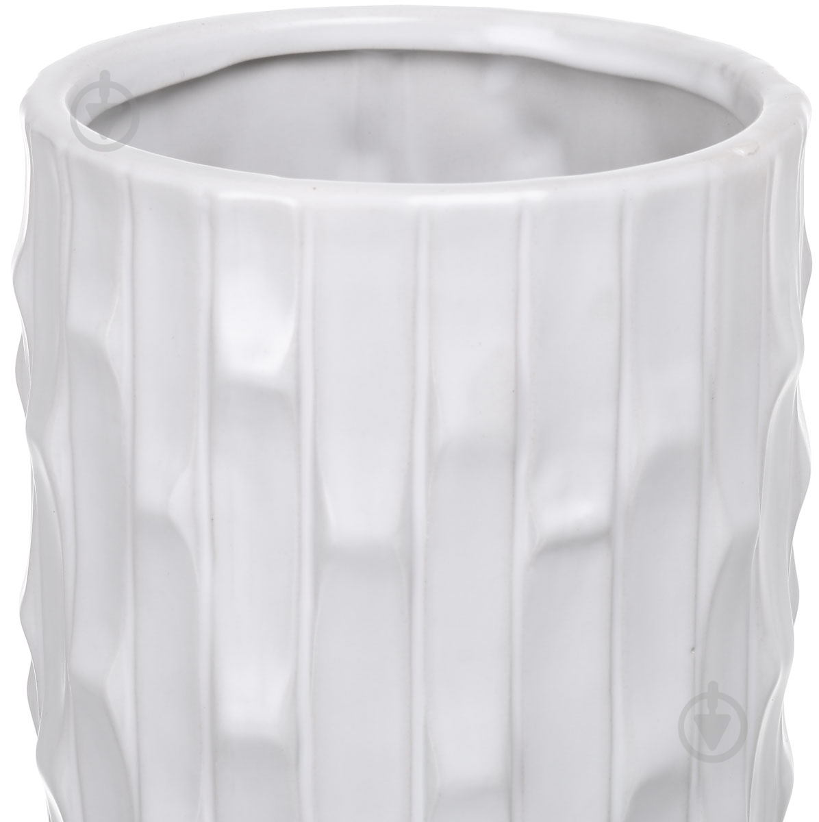 Ваза керамическая Luna Эля 13x28 см 28 см белая PS32821 - фото 2 Ваза керамическая Luna Эля 13x28 см 28 см белая PS32821 - фото 2