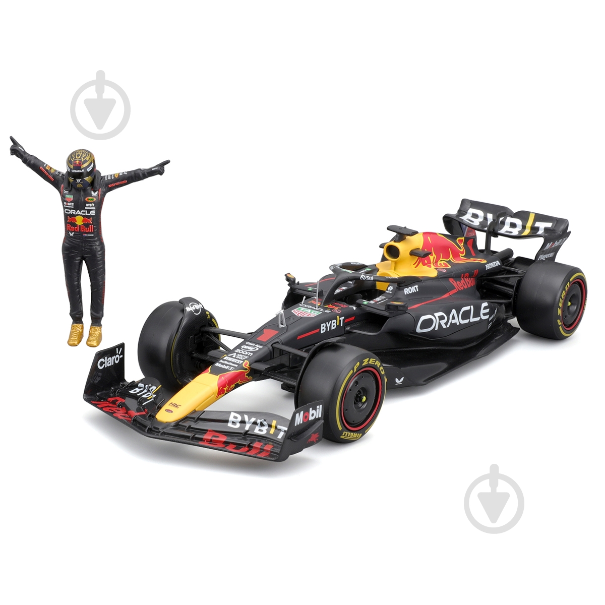 ᐉ Автомодель Bburago 1:24 з фігуркою Red Bull Racing RB19 18