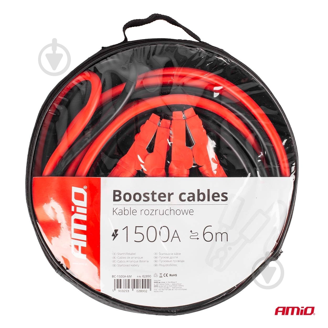 Старт-кабель AMiO 1500 A 6 м - фото 5 Старт-кабель AMiO 1500 A 6 м - фото 5